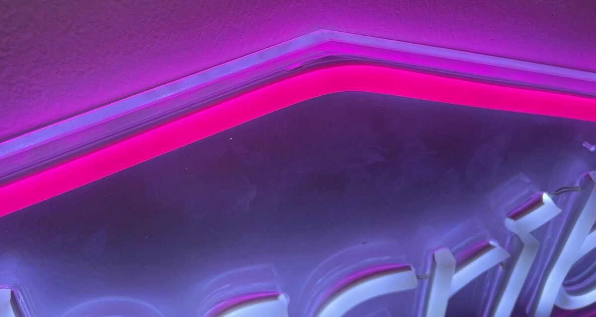 OMI Home and Décor Designer Neon LED Signage Wall Light Hanging Decoration for Kids Room, Living Room, Special Occasion and Holidays 12V Power Supply - Bat 18" x 12"