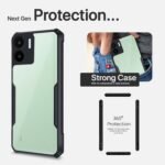 Redmi A1 | Redmi A2 Back Cover | Crystal Clear Transparent Back | Ultra Hyrbid (Eagle)