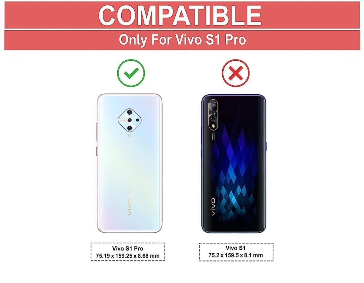 Back Case Cover for Vivo S1 Pro Back Case Cover | 360 Degree Protection Back Cover -Eagle