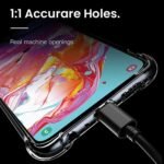 Back Case Cover for Samsung Galaxy A72 | Bumper Corner Soft Silicon Flexible Shockproof Camera Protection | Transparent