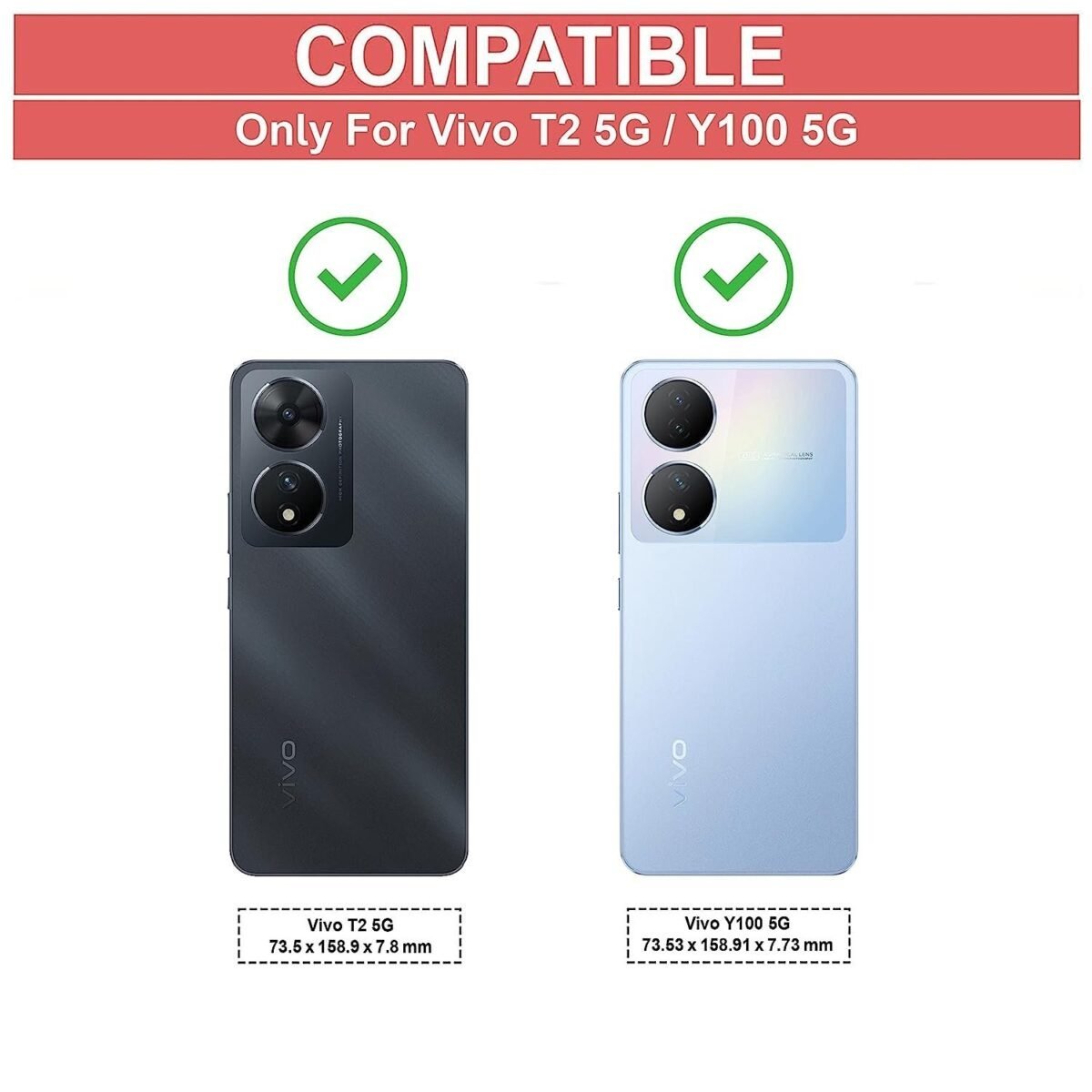 Back Case Cover for Vivo T2 5G / Vivo Y100 Back Case Cover -Eagle