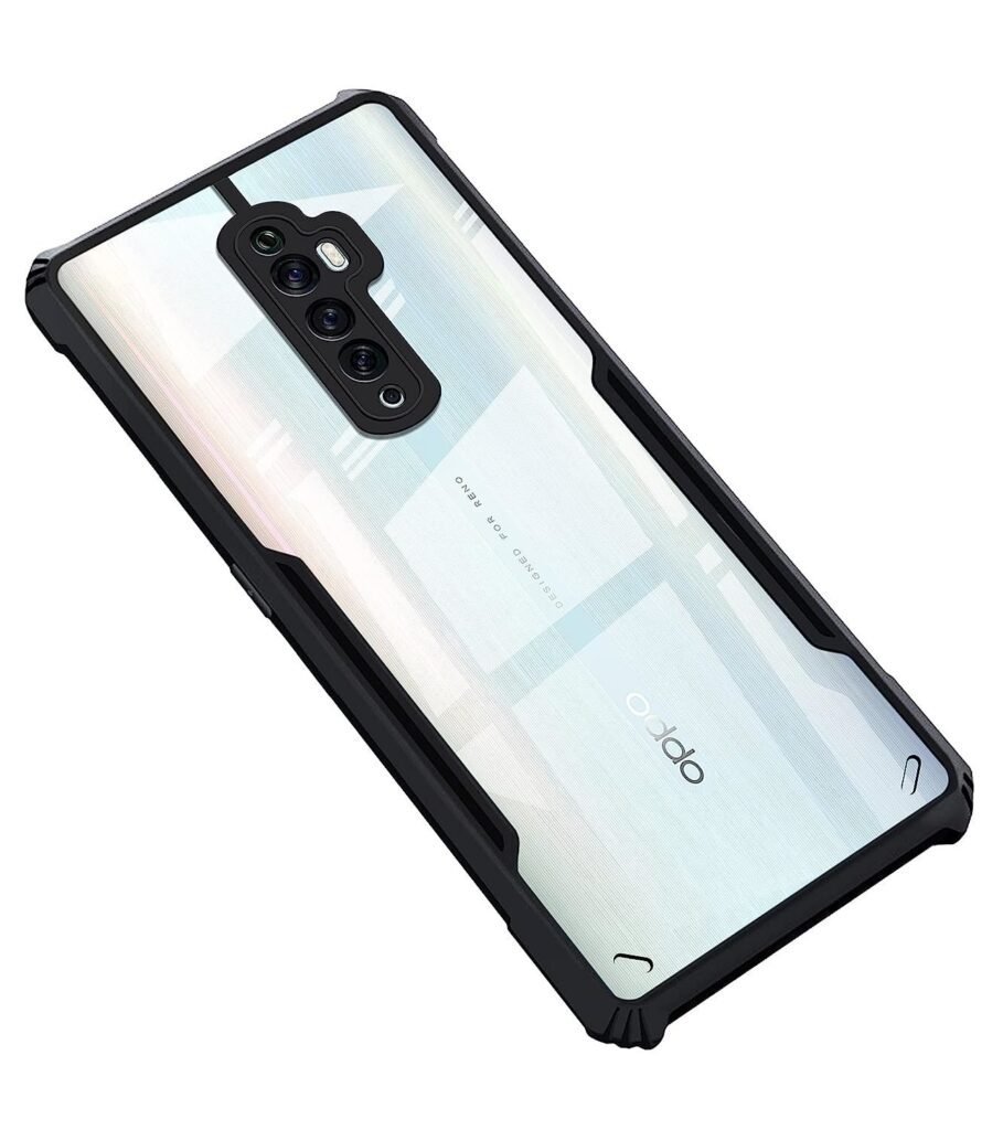 Oppo Reno 2Z / 2F with Camera Protection | (TPU + PC | Matte Black) - Eagle