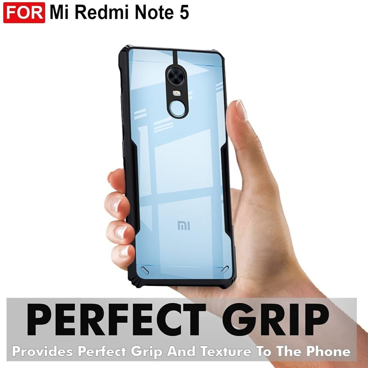 Back Case Cover for Mi Redmi Note 5 | Compatible for Mi Redmi Note 5 Back Case Cover | Clear Case for Mi