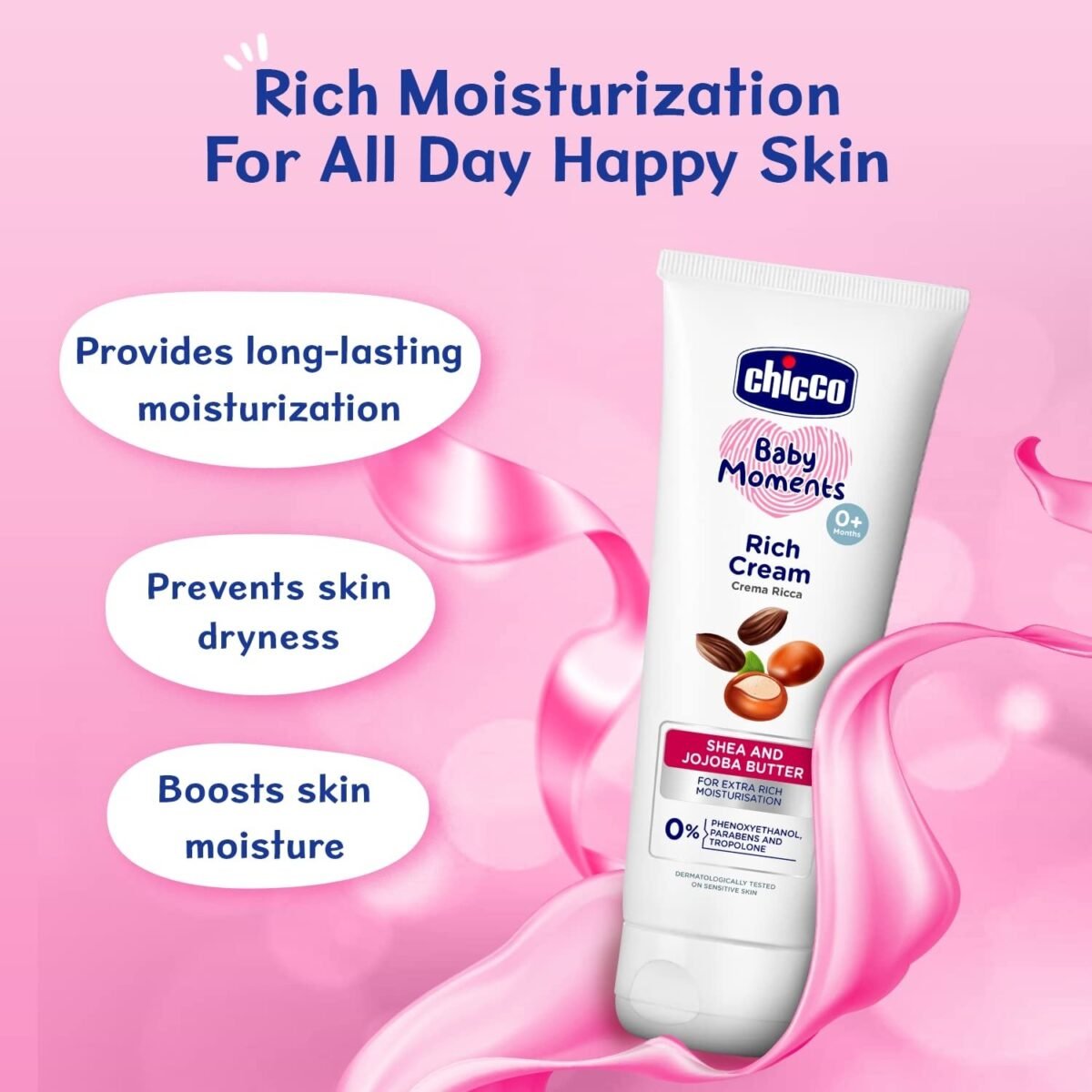 Chicco Gentle Bodywash And Shampoo 500Ml With Rich Cream 100G