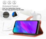 Leather Finish Flip Cover for Xiaomi Redmi Note 10 Pro Max |Inside Pockets & Inbuilt Stand | Wallet Style Back Case |