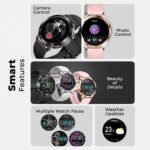 Fire-Boltt Mystic 1.3" Display Smartwatch, Bluetooth Calling, 360*pixels high resolution, 680 NITS Peak Brightness,