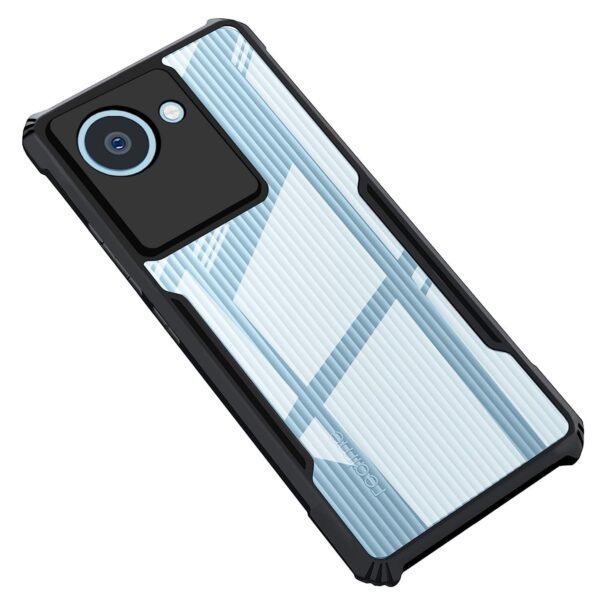 Realme C30 / Realme Narzo 50i Prime (4G) Back Case Cover | Camera Protection Shockproof | Transparent Eagle Back (Eagle)