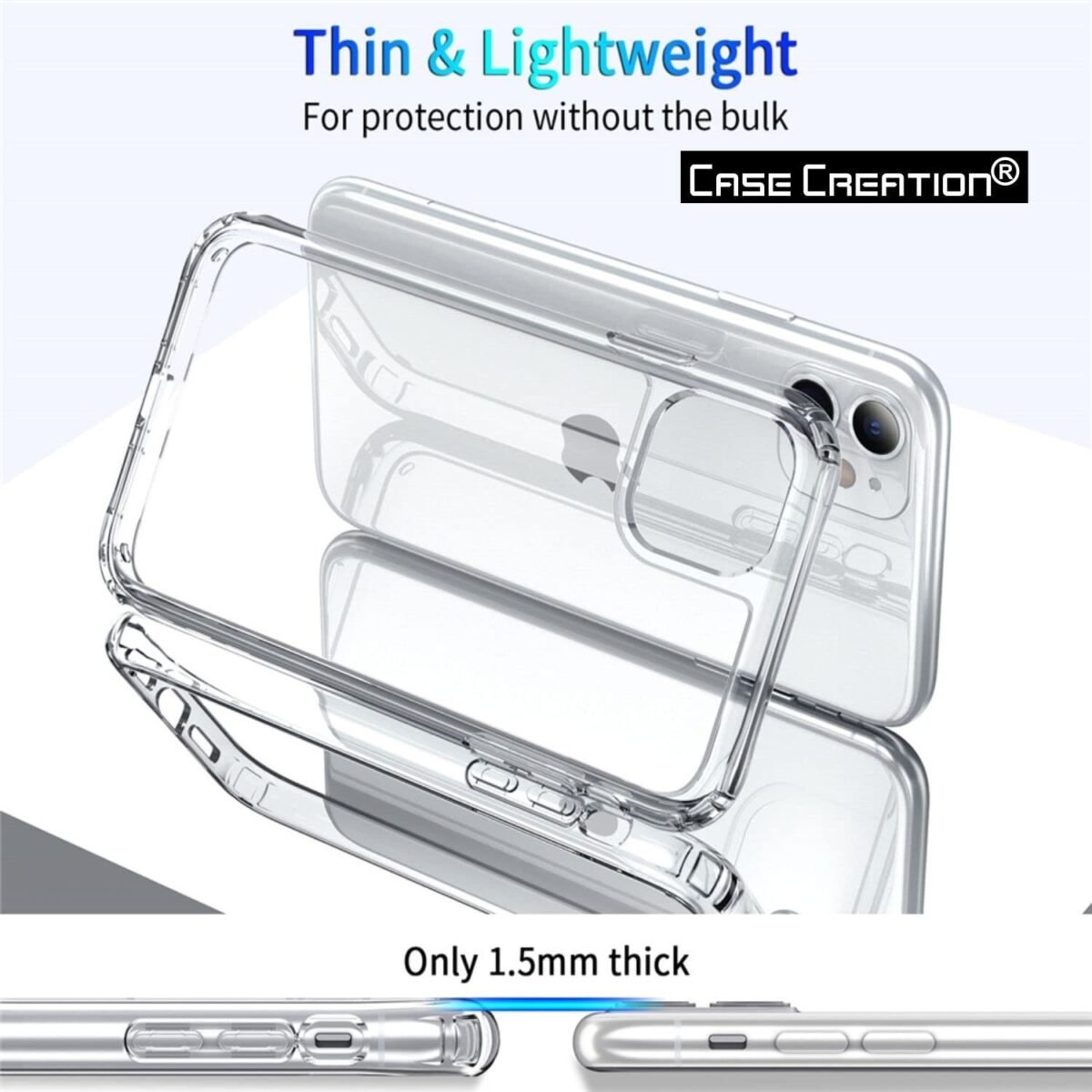 Samsung Galaxy A53 5G Transparent Cover, Silicone (Transparent)