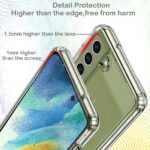 Back Case Cover for Samsung Galaxy S21 FE 5G | Shockproof Designt (Transparent)