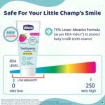 Chicco Gentle Bodywash & Shampoo 500Ml With Toothpaste Strawberry 12M+