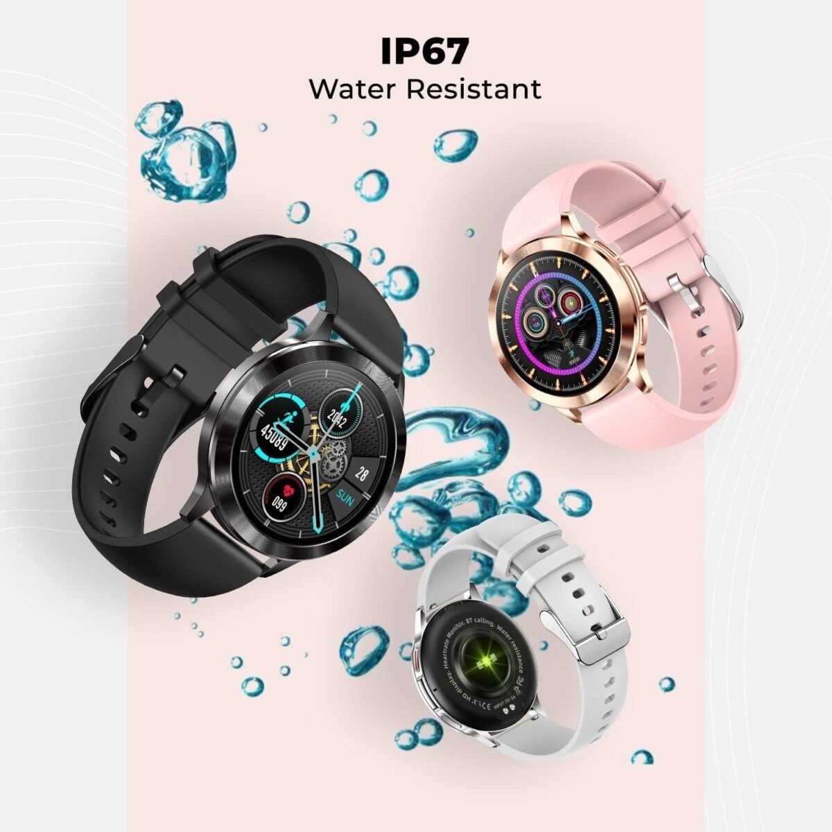 Fire-Boltt Mystic 1.3" Display Smartwatch, Bluetooth Calling, 360*pixels high resolution, 680 NITS Peak Brightness,