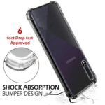 Back Cover for Samsung Galaxy A50 (Armour|Silicone|Transparent)