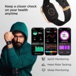 Fire-Boltt Ring 3 Smart Watch 1.8 Biggest Display with Advanced Bluetooth Calling Chip, Voice Assistance,118 Sports Modes, in