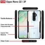 Oppo Reno 2Z / 2F with Camera Protection | (TPU + PC | Matte Black) - Eagle