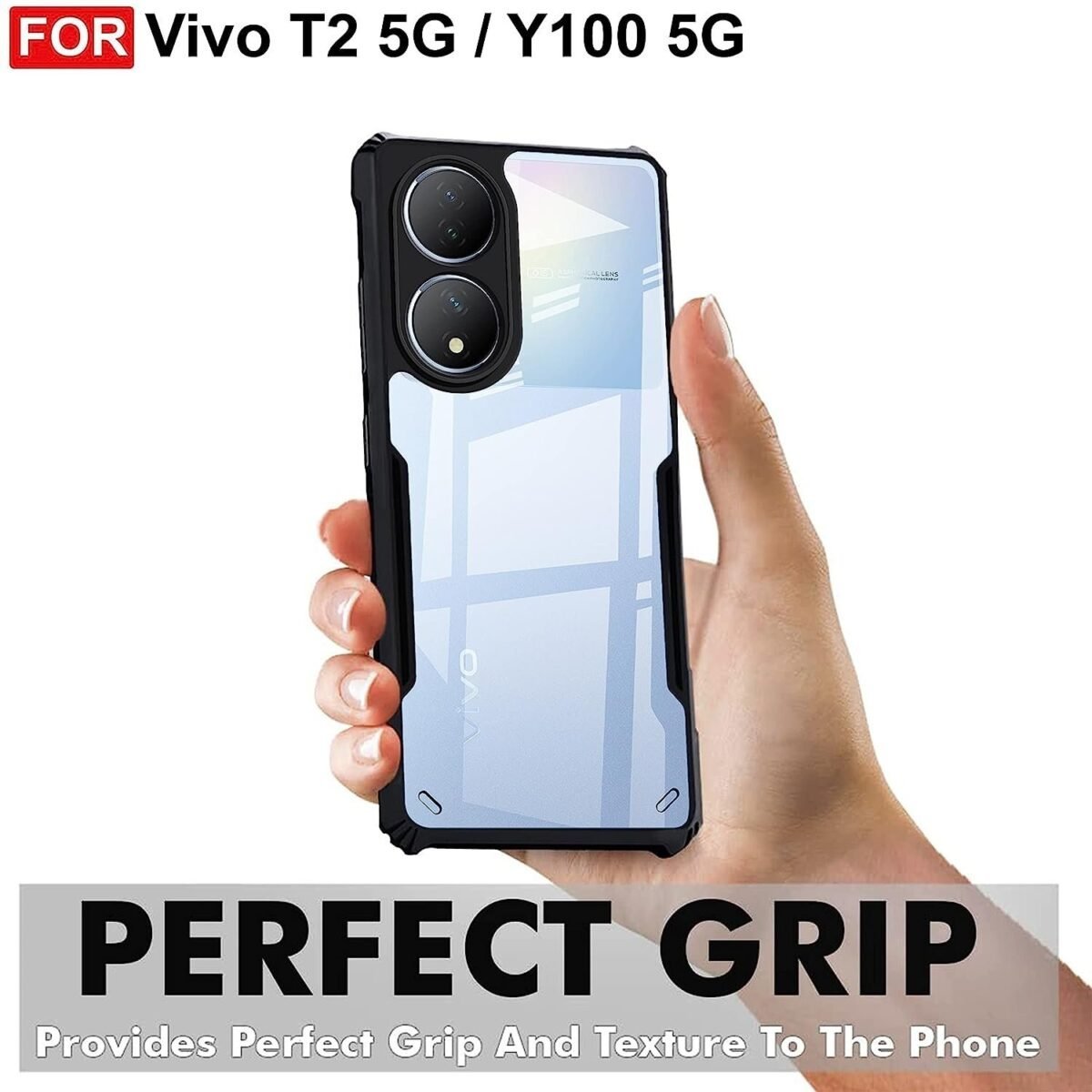Back Case Cover for Vivo T2 5G / Vivo Y100 Back Case Cover -Eagle