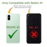 Redmi A1 | Redmi A2 Back Cover | Crystal Clear Transparent Back | Ultra Hyrbid (Eagle)