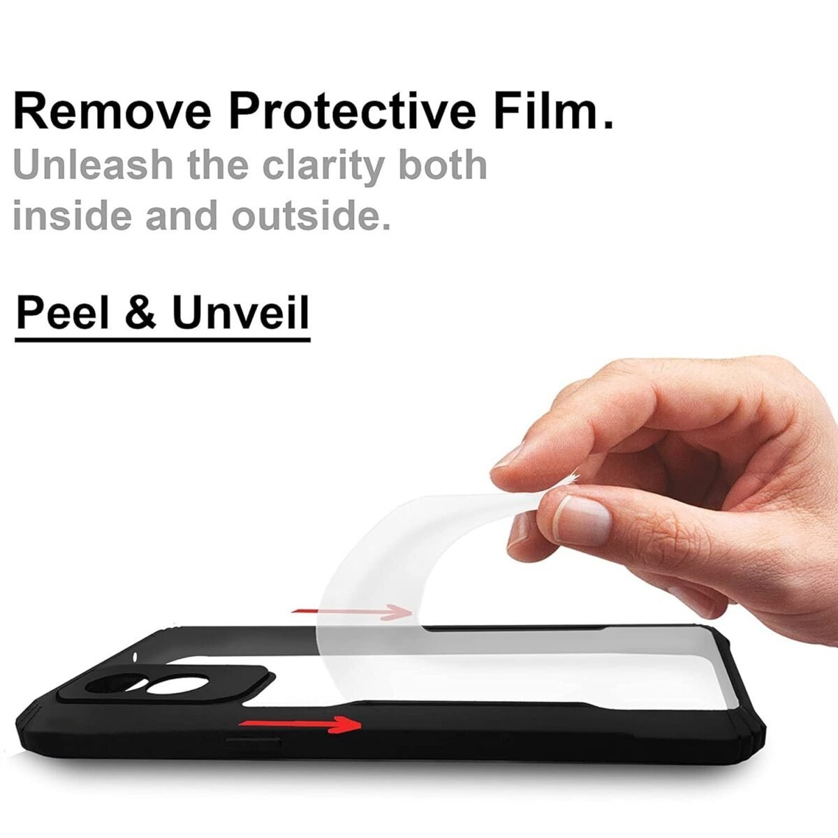 Back Case Cover for Mi Redmi Note 5 | Compatible for Mi Redmi Note 5 Back Case Cover | Clear Case for Mi