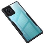Back Case Cover for Realme Narzo 50 4G / Realme 8i Back Case Cover | Clear Case with Camera Protection | (TPU + PC | Matte Black) Eagle