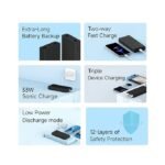 Xiaomi Power Bank 4i 20000mAh 33W Super Fast Charging PD | Smart 12 Layer Protection | Type C Input & Output (Black)