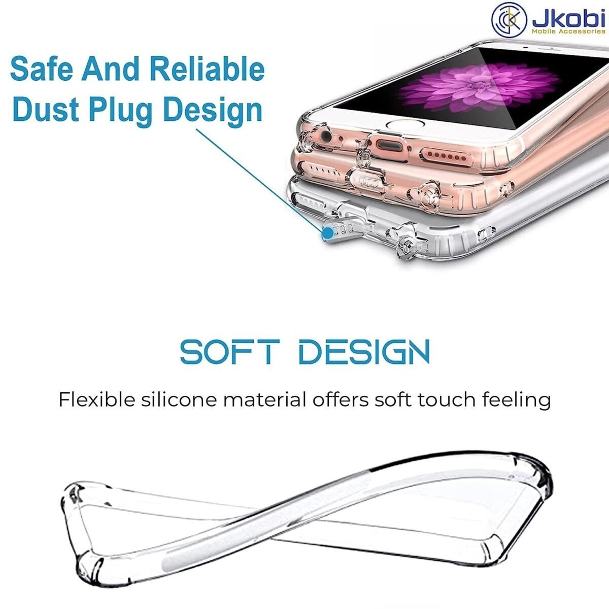 Back Cover for Vivo V27 | Vivo V27 Pro Silicone Clear Shockproof Case (Transparent)