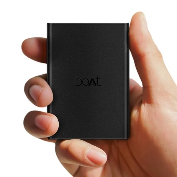 boAt Energyshroom Energyshroom PB400 Pro 20000 mAh 22.5W Pocket Size, 2X Output Ports (Black)
