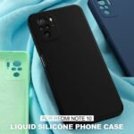 Back Cover For Redmi Note 10/ 10S (Silicone Black )