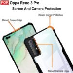 Oppo Reno 3 Pro with Camera Protection | (TPU + PC | Matte Black) - Eagle