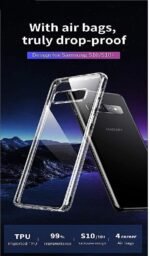Back Cover Case for Samsung Galaxy S10 Plus (Transparent)