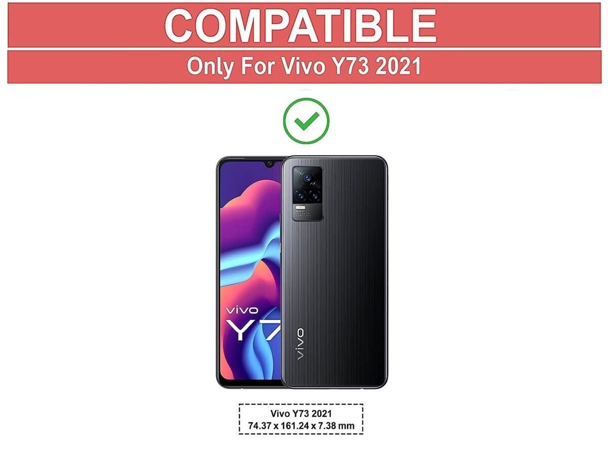 Back Case Cover for Vivo Y73 2021 |  | 360 Degree Back Cover Case - Eagle