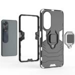 Oppo F23 5G Back Cover | Dual Layer Armor Defender Full Body Protective + PC Hybrid Kickstand -D5