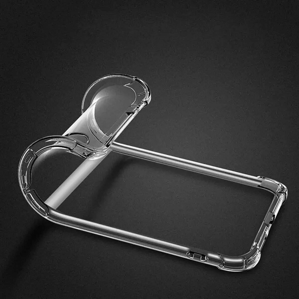 Back Case Cover for Samsung Galaxy A72 | Bumper Corner Soft Silicon Flexible Shockproof Camera Protection | Transparent