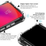 Back Case Cover for Samsung Galaxy A72 | Bumper Corner Soft Silicon Flexible Shockproof Camera Protection | Transparent