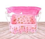 BabyLuv |New Born Baby Cradle | Swing Cradle/Jhula for Toddler Baby Bassinet Sleeping Bed & Crib with Mosquito Net for Baby Boys
