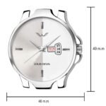 OMI WT030 Leather Strap Analog Wrist Watch for Men