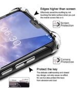 Silicon Shockproof Slim Back Cover Case for Vivo V21e 5G (Transparent)