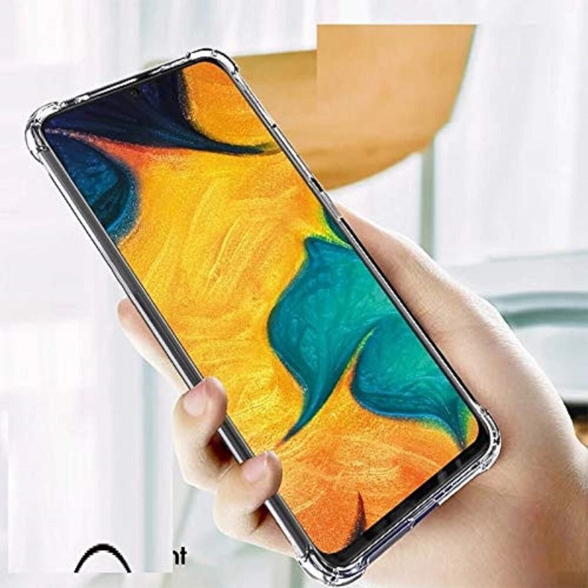 Back Case Cover for Samsung Galaxy A72 | Bumper Corner Soft Silicon Flexible Shockproof Camera Protection | Transparent