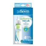 Dr. Brown's Narrow Neck Options Baby Bottle (250 Ml, Pack of 2, White)