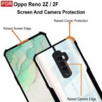Oppo Reno 2Z / 2F with Camera Protection | (TPU + PC | Matte Black) - Eagle