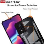 Back Case Cover for Vivo Y73 2021 |  | 360 Degree Back Cover Case - Eagle