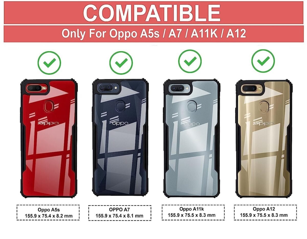 Back Case Cover for Oppo A7 / Oppo A5S / Oppo A12 / Oppo A11K  (Eagle)