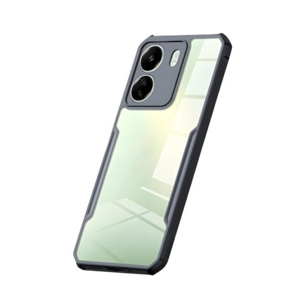 Back Cover Case for Redmi 13c/ Poco C65 Transparent Back Cover Case for Mi Redmi 13C 4G (PC & TPU (Eagle)