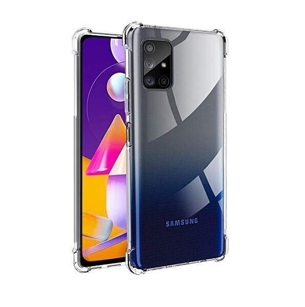 Back Case Cover for Samsung Galaxy M31s (Transparent)