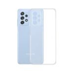 Back Cover for Samsung Galaxy A13 (Silicone | Transparent | Camera Protection)