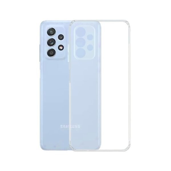 Back Cover for Samsung Galaxy A13 (Silicone | Transparent | Camera Protection)