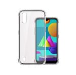 Silicone Back Cover for Samsung Galaxy M01 - (Transparent)