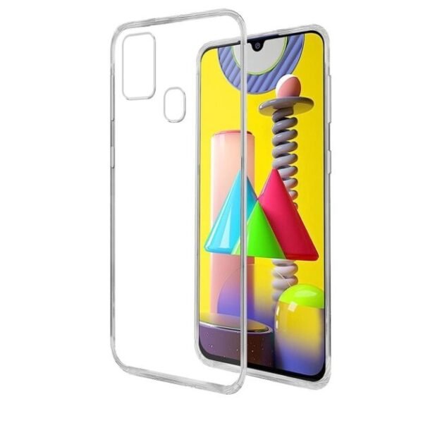 Back Cover for Samsung Galaxy M31 Prime / M31 / F41 (Transparent)