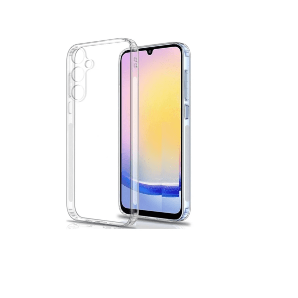 Samsung Galaxy C55 5G Back Cover | Protective Soft Transparent Shockproof Hybrid Protection Back Case Cover | (Transparent)