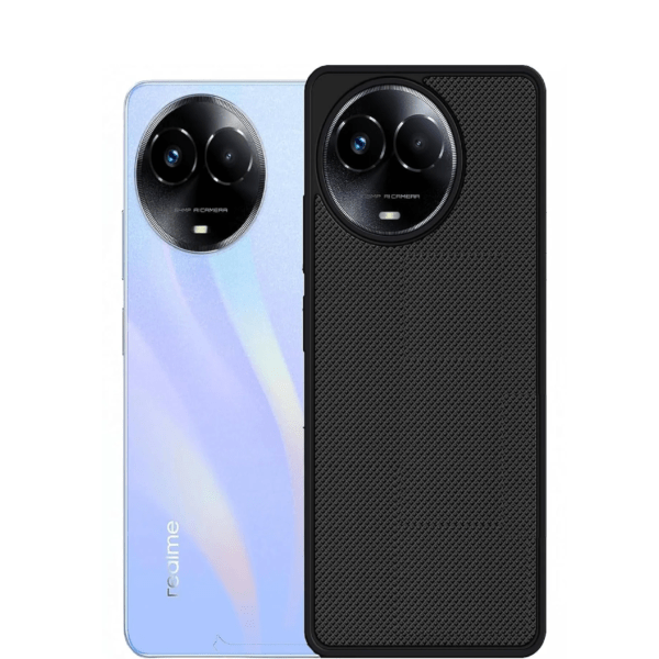 Back Silicone Soft Mobile Case Compatible With Realme 11 / 11X 5G / Narzo 60X 5G (Black)