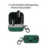 Compatible for Realme Buds Air 3s Case Cover Skin, 360 Degree, Anti Fall, Protective Silicone Case Cover with Keychain