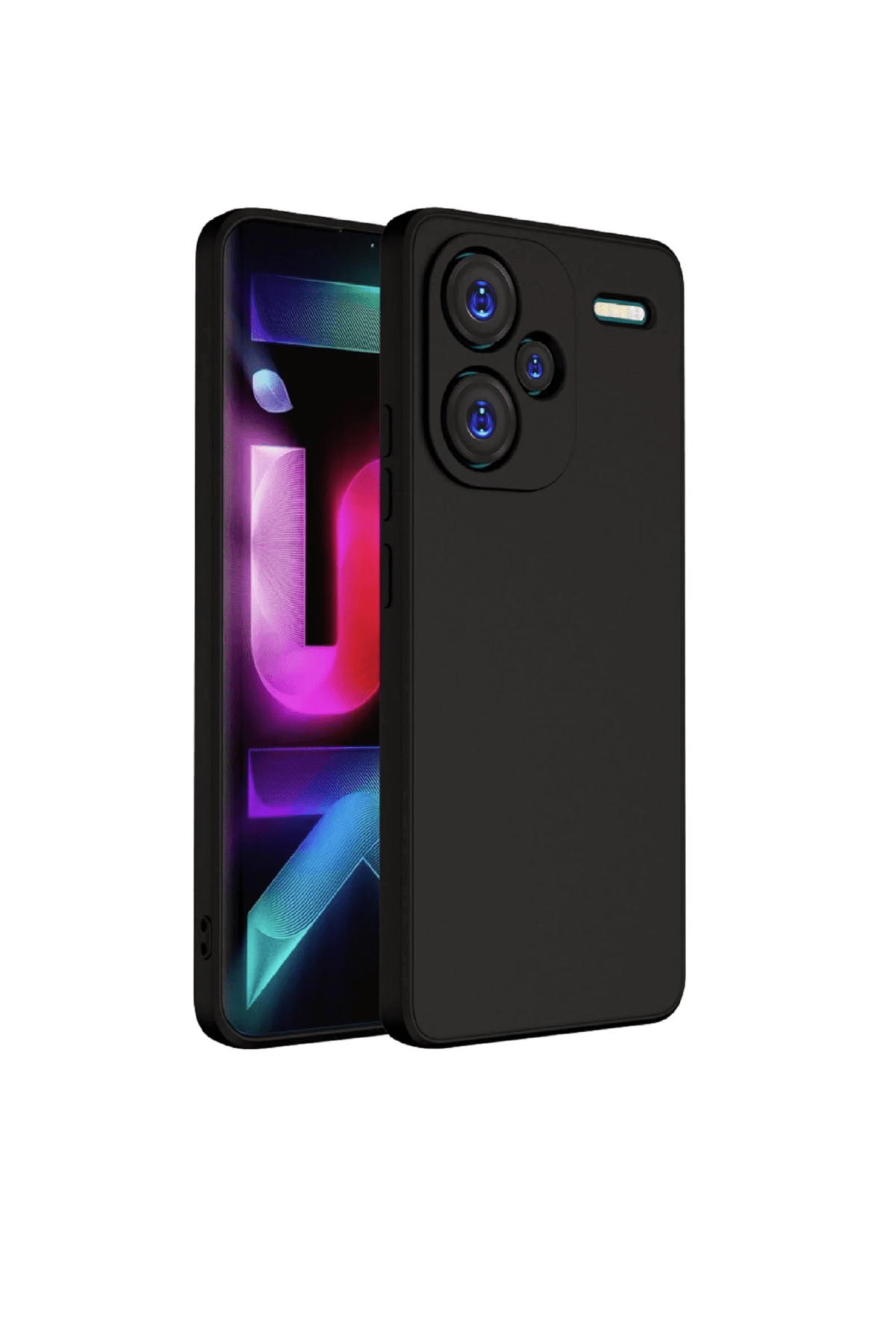 Back Cover for Redmi Note 13 PRO Plus | Slim Silicone Black